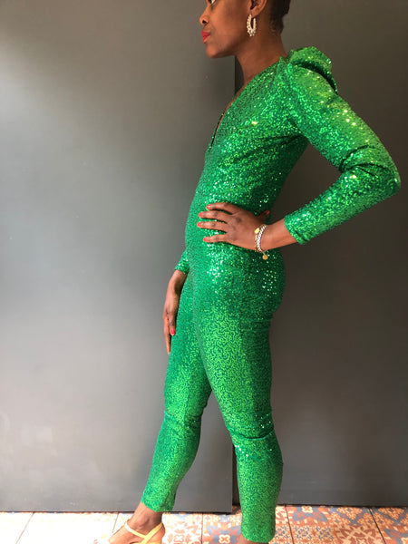 Dynasty Jumpsuit in Green