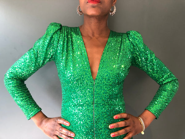 Dynasty Jumpsuit in Green