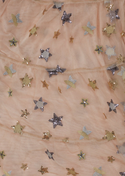 Vivienne maxi sequin star tiered skirt